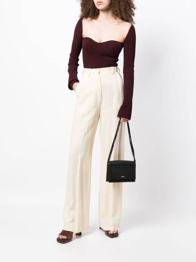 Yu Mei Suki clutch met meerdere bandjes Zwart