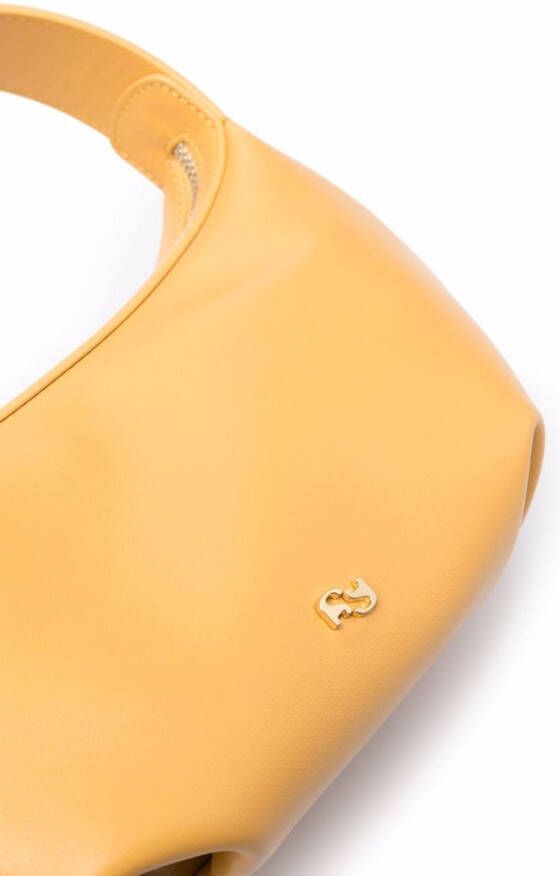 Yuzefi Bean shopper met handgreep Geel