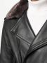 Yves Salomon Bikerjack met bontkraag Zwart - Thumbnail 5