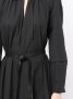 Yves Salomon Blousejurk met ceintuur Zwart - Thumbnail 5