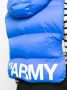 Yves Salomon Bodywarmer met logoprint Blauw - Thumbnail 5