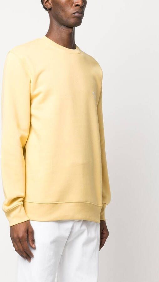 Yves Salomon Sweater met ronde hals Geel