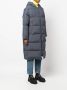 Yves Salomon Donsjas met capuchon Blauw - Thumbnail 3