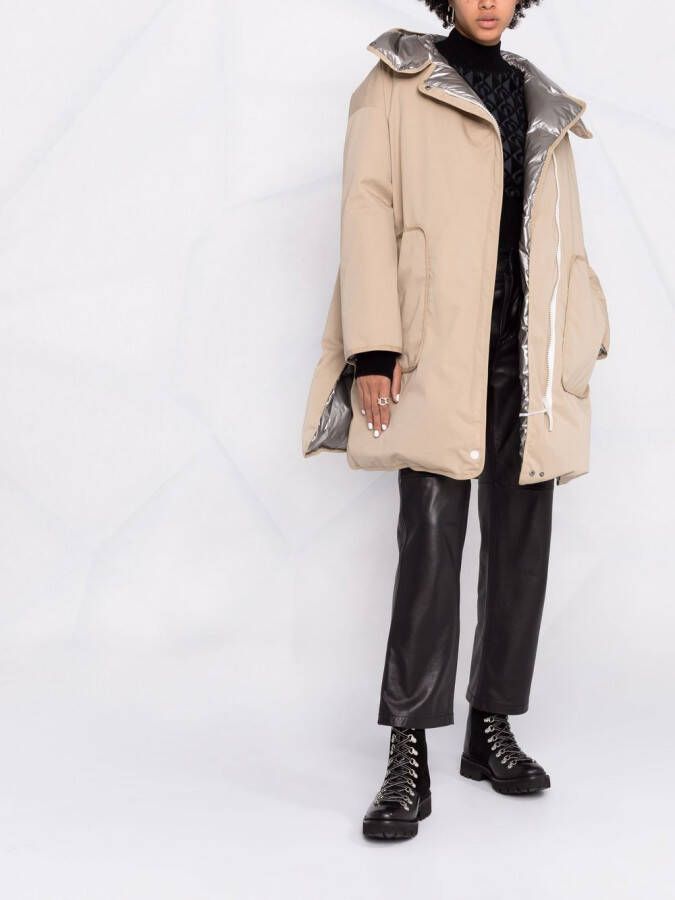 Yves Salomon Gewatteerd jack Beige
