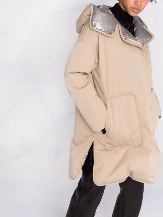 Yves Salomon Gewatteerd jack Beige