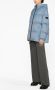 Yves Salomon Gewatteerd jack Blauw - Thumbnail 3