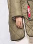Yves Salomon Gewatteerde parka Groen - Thumbnail 2