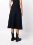 Yves Salomon High waist midi-rok Blauw - Thumbnail 4