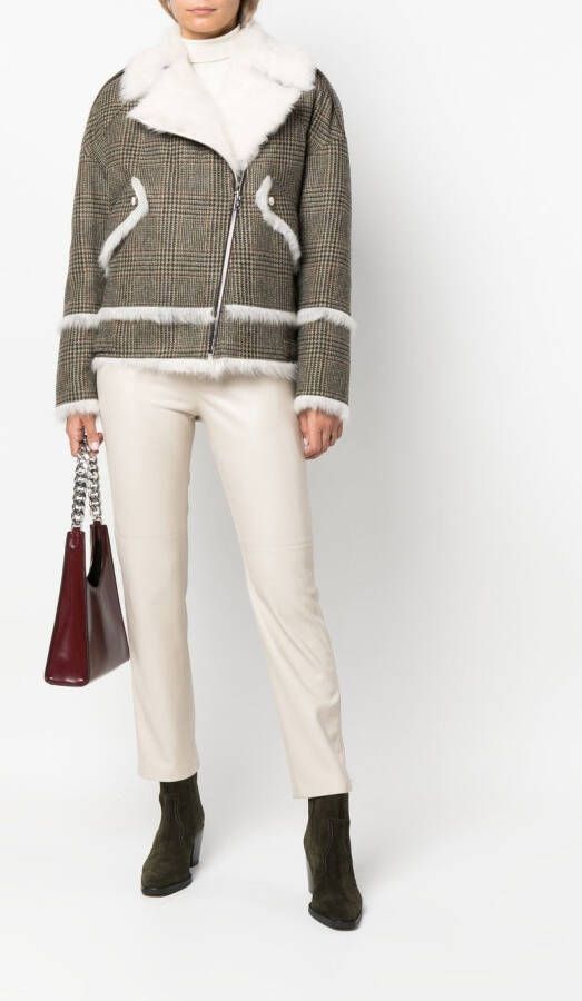 Yves Salomon Jack met capuchon Beige