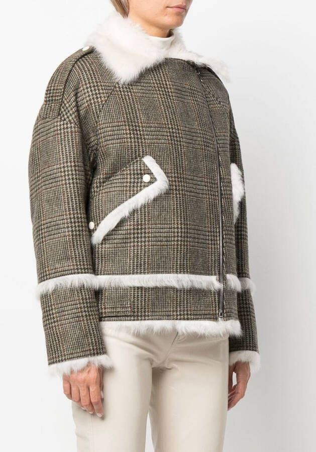 Yves Salomon Jack met capuchon Beige