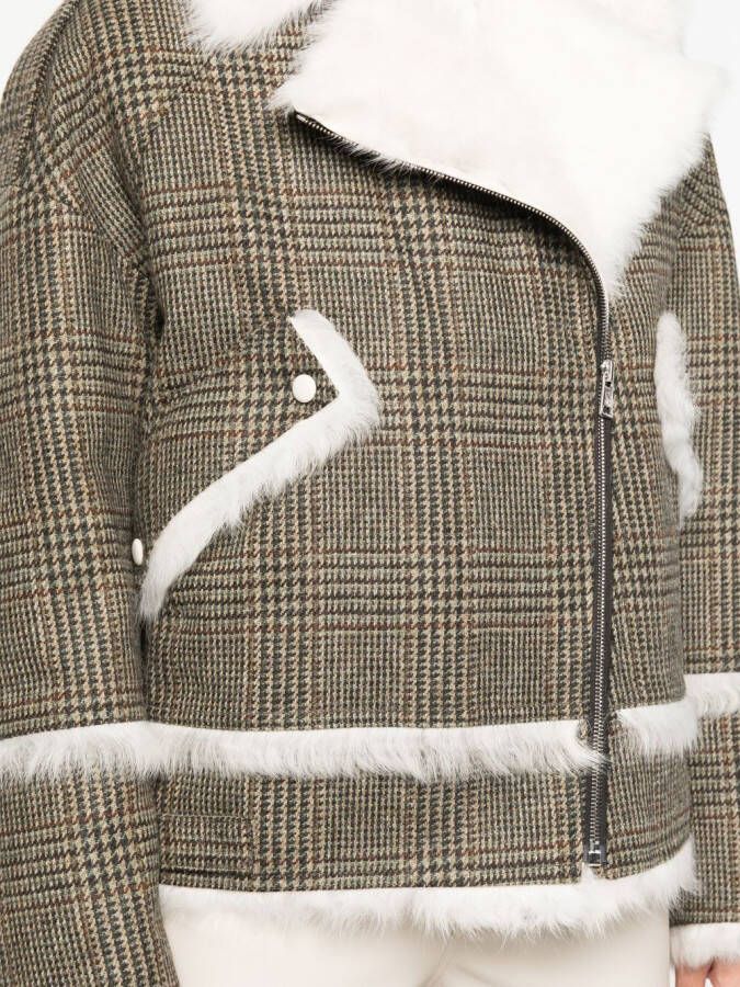 Yves Salomon Jack met capuchon Beige