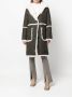 Yves Salomon Lammy coat Zwart - Thumbnail 2
