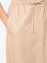 Yves Salomon Leren rok Beige - Thumbnail 5