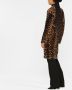 Yves Salomon Mantel met luipaardprint Bruin - Thumbnail 4