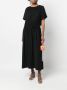 Yves Salomon Midi-jurk met geplooid detail Zwart - Thumbnail 2