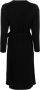 Yves Salomon Midi-jurk met lange mouwen Zwart - Thumbnail 2