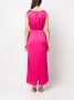 Yves Salomon Mouwloze maxi-jurk Roze - Thumbnail 4