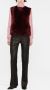 Yves Salomon Omkeerbaar gilet Rood - Thumbnail 2