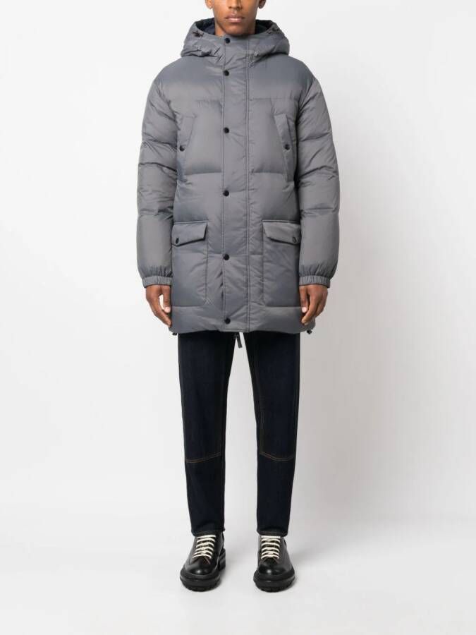 Yves Salomon Omkeerbare jas Blauw