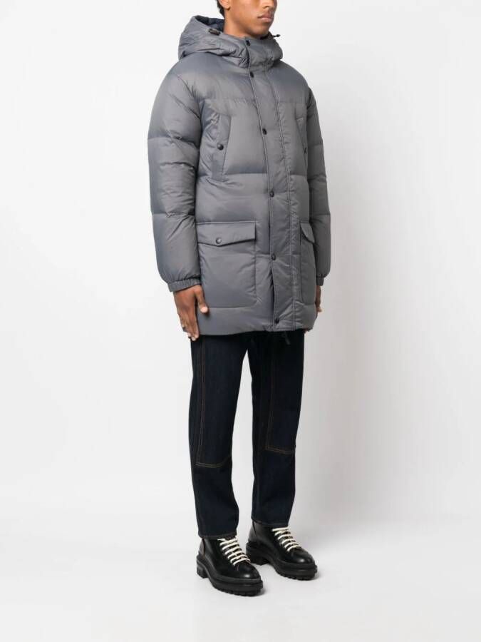 Yves Salomon Omkeerbare jas Blauw