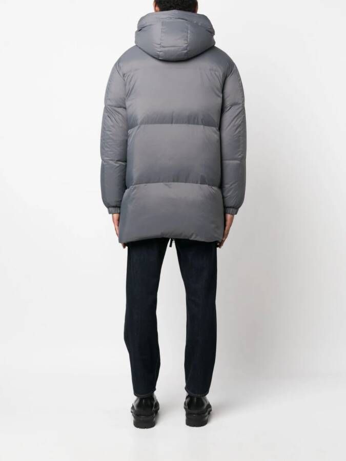 Yves Salomon Omkeerbare jas Blauw