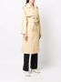 Yves Salomon Trenchcoat met gestrikte taille Geel - Thumbnail 3