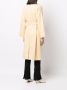 Yves Salomon Trenchcoat met gestrikte taille Geel - Thumbnail 4
