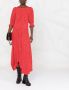 Zadig&Voltaire Asymmetrische jurk Rood - Thumbnail 3