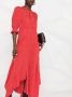 Zadig&Voltaire Asymmetrische jurk Rood - Thumbnail 6