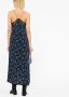 Zadig&Voltaire Maxi-jurk met bloemenprint Blauw - Thumbnail 4