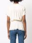 Zadig&Voltaire Blouse met wikkel-effect Beige - Thumbnail 4