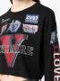Zadig&Voltaire Cropped T-shirt Zwart - Thumbnail 5