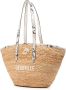 Zadig&Voltaire Deauville geweven strandtas Beige - Thumbnail 3