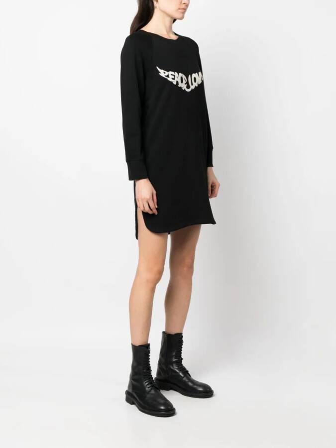Zadig&Voltaire Diaz Peace & Love Zwart