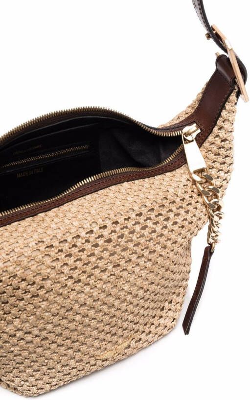 Zadig&Voltaire Geweven boekentas Beige