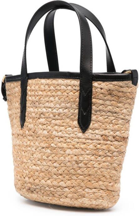 Zadig&Voltaire Geweven shopper Beige