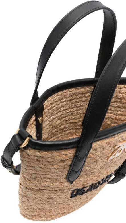 Zadig&Voltaire Geweven shopper Beige