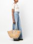 Zadig&Voltaire Ibiza strandtas met logo Beige - Thumbnail 2