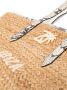 Zadig&Voltaire Ibiza strandtas met logo Beige - Thumbnail 4