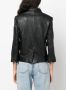Zadig&Voltaire Verys leren blazer met gekreukt effect Zwart - Thumbnail 4