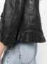 Zadig&Voltaire Verys leren blazer met gekreukt effect Zwart - Thumbnail 5