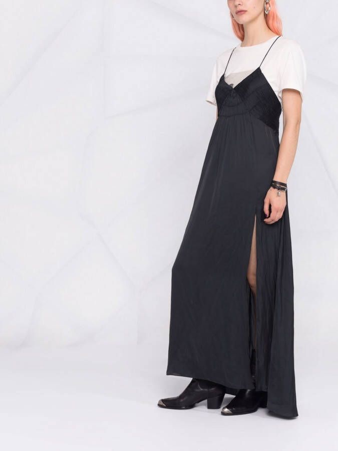 Zadig&Voltaire Jurk met empire taille Zwart