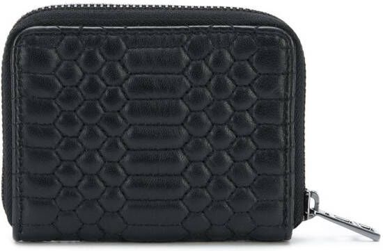 Zadig&Voltaire kleine ZV matelassé portemonnee Zwart
