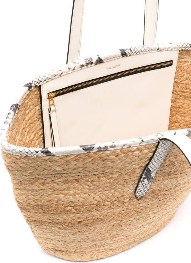 Zadig&Voltaire Le Beach Voltaire strandtas Beige