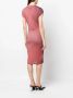 Zadig&Voltaire Midi-jurk met print Rood - Thumbnail 4