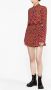 Zadig&Voltaire Mini-jurk met dierenprint Rood - Thumbnail 3