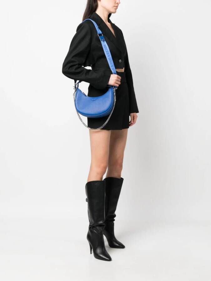Zadig&Voltaire Moonrock leren shopper Blauw