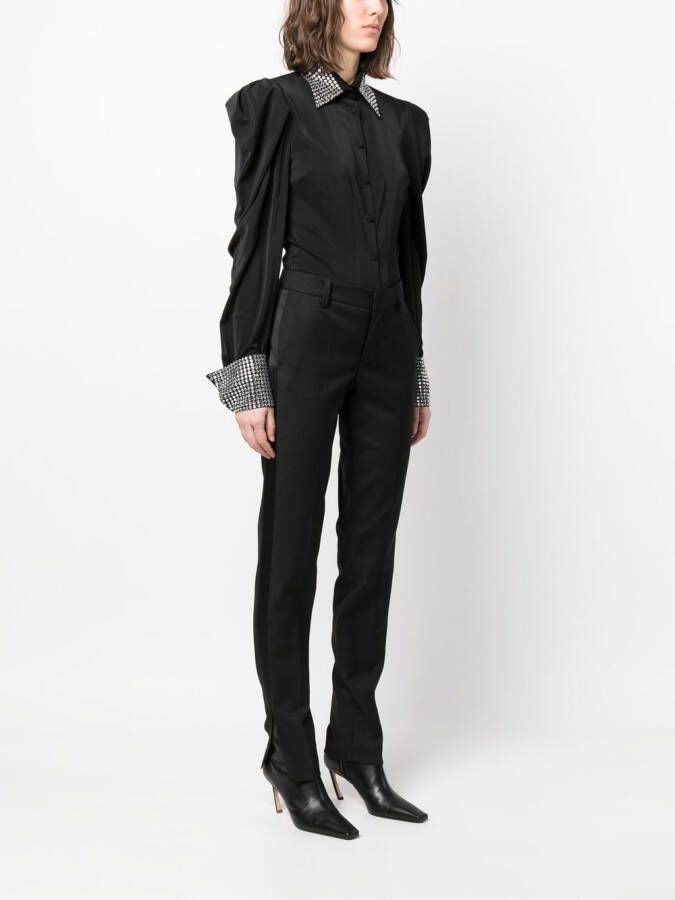 Zadig&Voltaire Pantalon met zijstreep Zwart