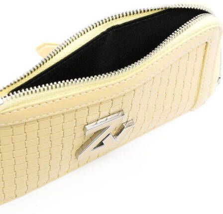 Zadig&Voltaire Portemonnee met logoplakkaat Beige