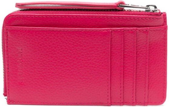 Zadig&Voltaire Portemonnee met logoplakkaat Roze